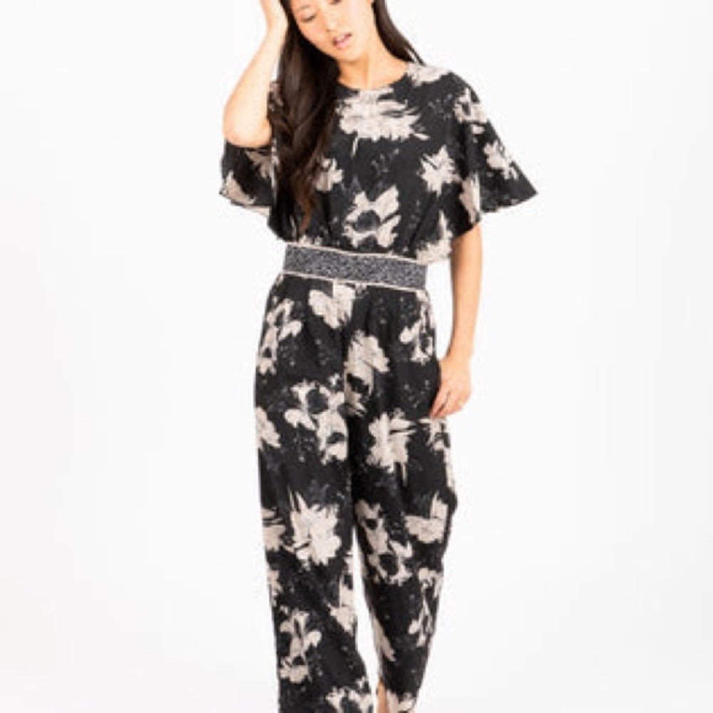 Piper and Scoot Gracie Floral Jumpsuit